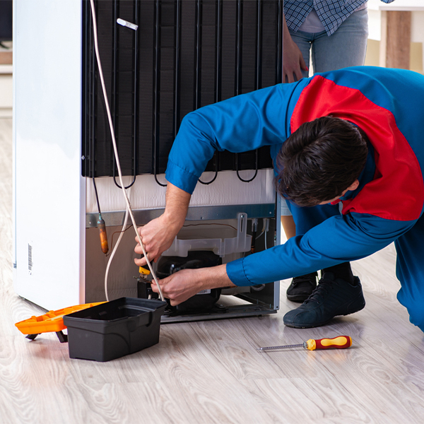 will the repair service cause any damage to my refrigerator in Stratton